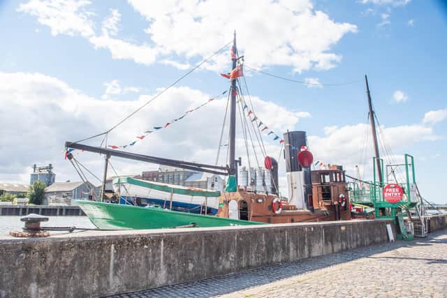 The Lydia Eva is the last remaining steam drifter