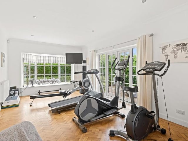 The family room.