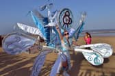 One of the most spectacular sights as the grand parade wended its way down the main promenade at Mablethorpe Carnival last Saturday