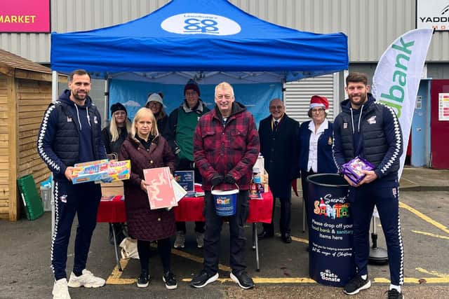 Scunthorpe United Football Club donation drive