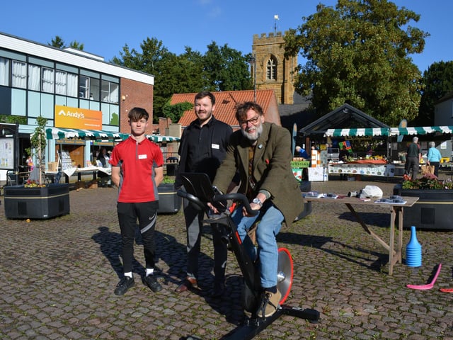 Coun Stephen Bunney got exercising with Everyone Active