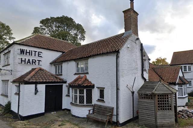 Plans to convert the White Hart Inn at Lissington into a dwelling have been withdrawn by the owners. Image: Google Streetview