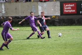 Pointon won the treble. Photo: Giles Elson