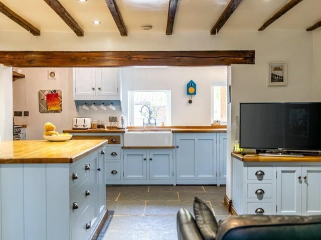 The kitchen.