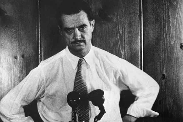 Portrait taken in the 50's of millionaire, aviator, film producer and director Howard Hughes (1905-1976). After injuries in an air crash in 1946, his eccentricity increased, and he became a recluse in his later life. Photo: AFP via Getty Images.