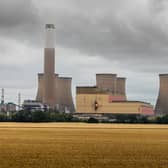 The demolition of Cottam Power Station