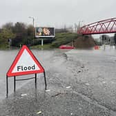 Travel is still disrupted after a day of heavy rain across parts of Scotland – when a person was swept into water.