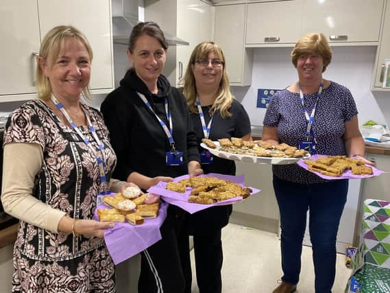 North Thoresby primary school's World's Biggest Coffee Morning.