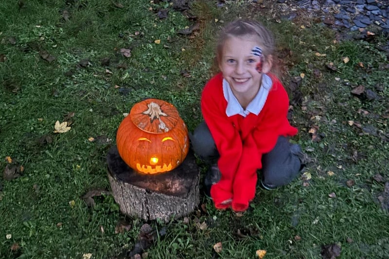 Youngsters loved the pumpkin trail. Photo supplied