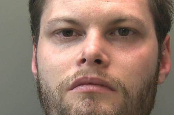 Christopher Lenden, 25, who was jailed after stabbing another man in an unprovoked attack in Louth.