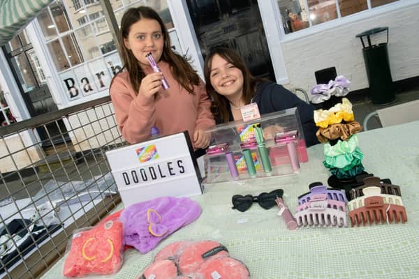 Lola Lee, 9, and Daisy Lee, 11, of Doodles. Photos: D.R.Dawson Photography