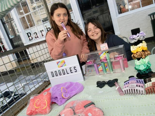 Lola Lee, 9, and Daisy Lee, 11, of Doodles. Photos: D.R.Dawson Photography