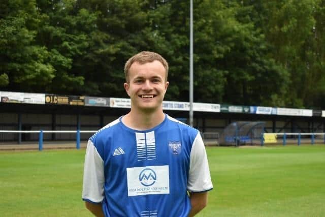 Fraser Bayliss hit the winner for Boston Town at Skegness.