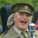 Entertainment will include a performance from Karen Howell singing well-known 40’s favourites