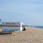 A sunny Hayling beach