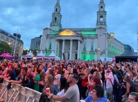 The space was packed out for the iconic event