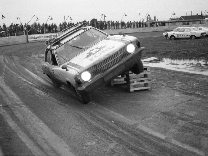 Another one of the milder stunts from the event.