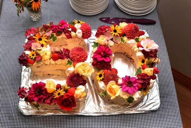 The special celebration cake to mark the 50th anniversary of Hemingby Village Hall. (PHOTO BY: Mick Fox)
