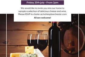 Cheese & Wine Community Event