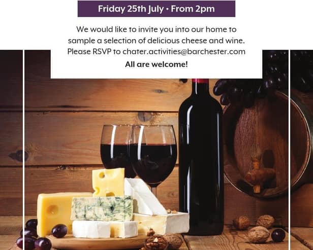 Cheese & Wine Community Event