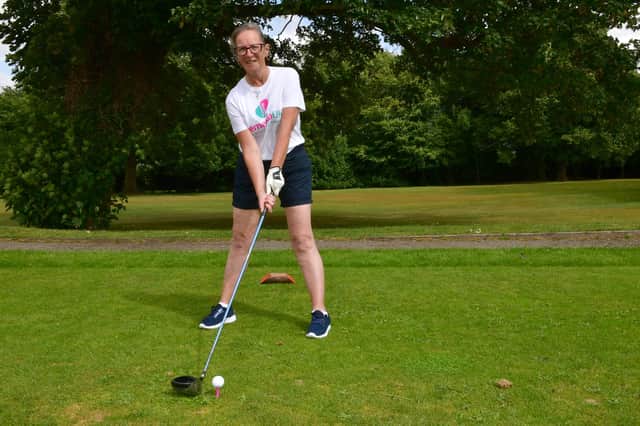 Louth Golf Club's Ladies' Captain, Nichola Templeton.