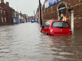 Flooding in Oxford Street