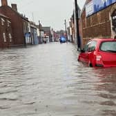 Flooding in Oxford Street