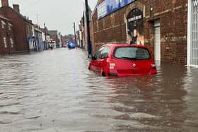 Flooding in Oxford Street