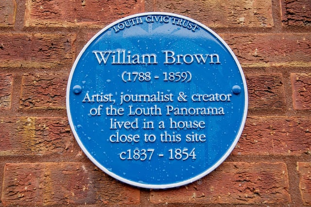 The blue plaque in Vickers Lane