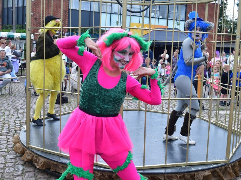 Cartoon Capers by the Birdcage Stage