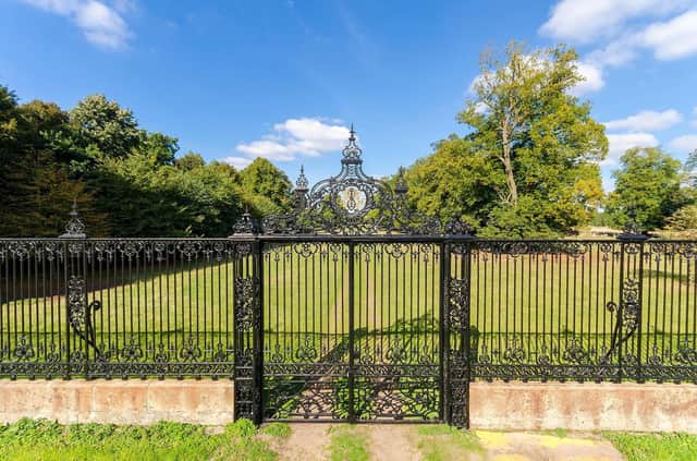 The gates of Revesby estate.