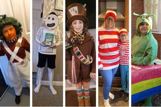 A collage of just some of the World Book Day photos we received ...