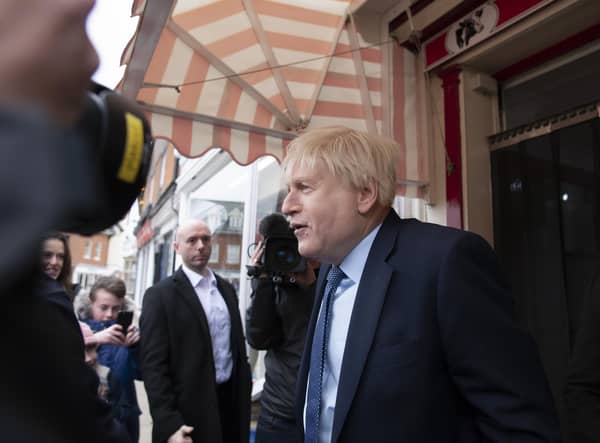 Actor Kenneth Branagh as Prime Minister Boris Johnson in This England, a drama series about the Prime Minister's handling of the coronavirus pandemic.