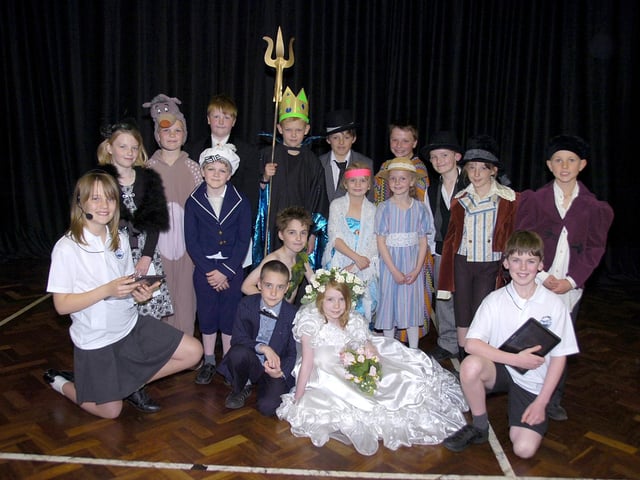 Cranwell Primary School was celebrating its 50th anniversary 10 years ago. As part of the festivities, pupils staged a play, titled Cranwell 50, about the history of the school.