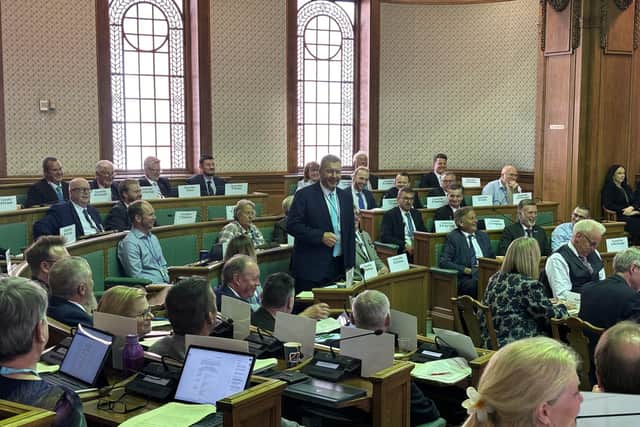 Coun Sean Mattews has been elected the new leader of Lincolnshire County Council