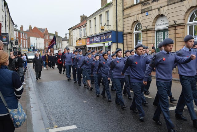 Members of 2292 Sq Air Cadets