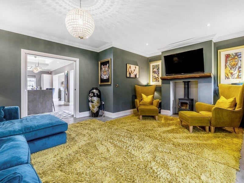 Another angle on the second reception room.