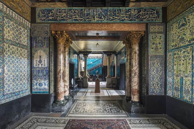 Narcissus Hall view from The Arab Hall, Leighton House (photo: Dirk Lindner)