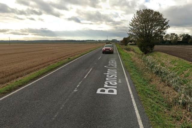 The B1190 Branston Causeway. Photo: Google Maps