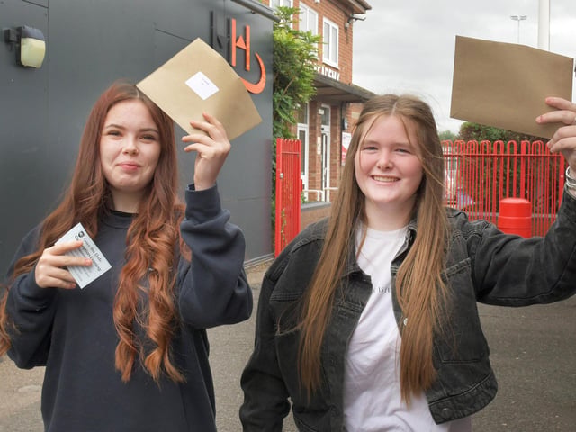 Katy Hardstaff (left) and Maci-Jay Brackenbury.