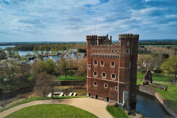 The castle tower which influenced architectural style for over 200 years. 
Credit National Trust - Labyrinth Mini Movies