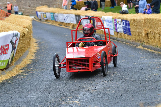 Wellingore Garage Racers at the Coleby DownhIll Challenge.