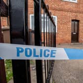 Scene of the tragedy in George's Street, Sleaford.