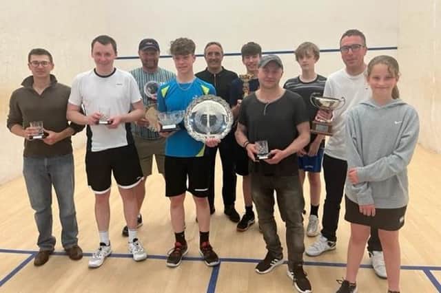 The squash and racketball finalists.