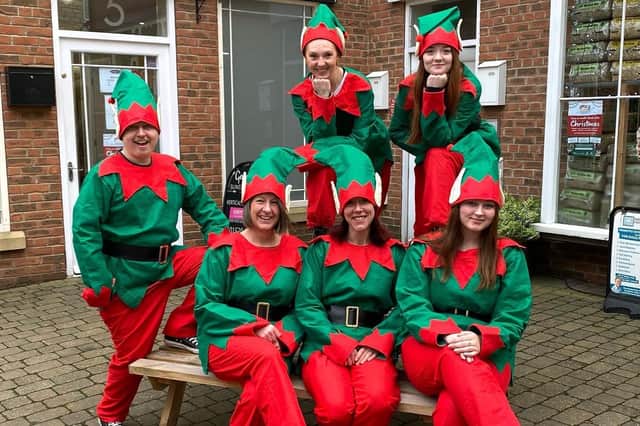 Elf power at last year's Millstream Christmas Market.