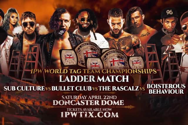 Ladder Match will decide 1PW Tag Team Championship