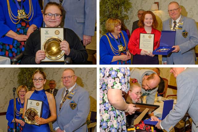 The recipients at this year's Children of Courage Awards, pictured (clockwise, from top left): Jacob Johnson, Bethany Shimmon, Scarlett Smith, and Scarlett Truepenny-Wray.