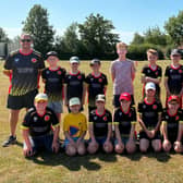 Horncastle U10s players at Grimoldby Softball Festival.