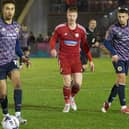 Boston United'ss unbeaten run was ended at Scarborough Athletic.