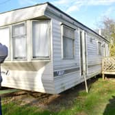 Steven Fletcher, of Sutterton, faces losing his caravan home.